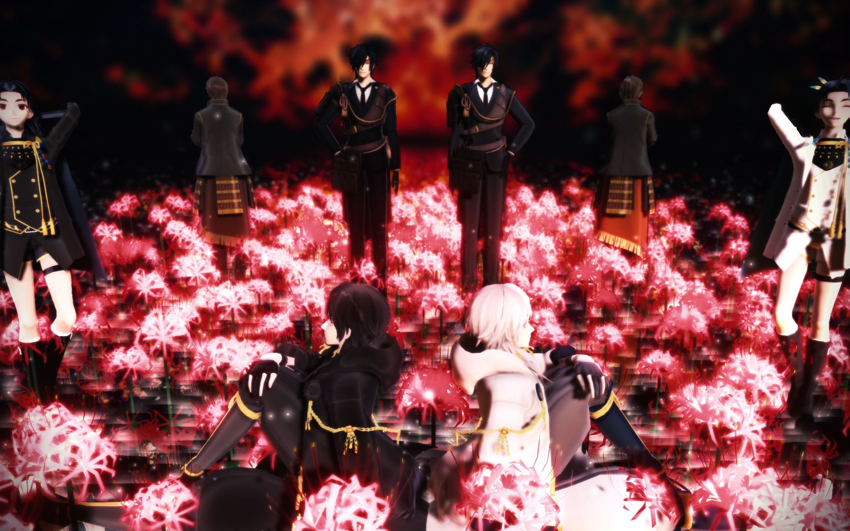 【mmd刀剑乱舞】幽灵守则【伊达组】