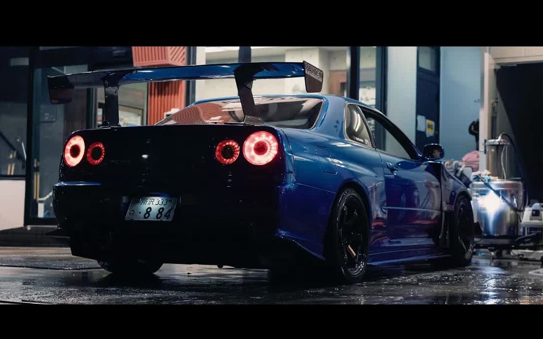 900HP Nissan R34 GTR in Tokyo  Raw Sound 4K哔哩哔哩bilibili