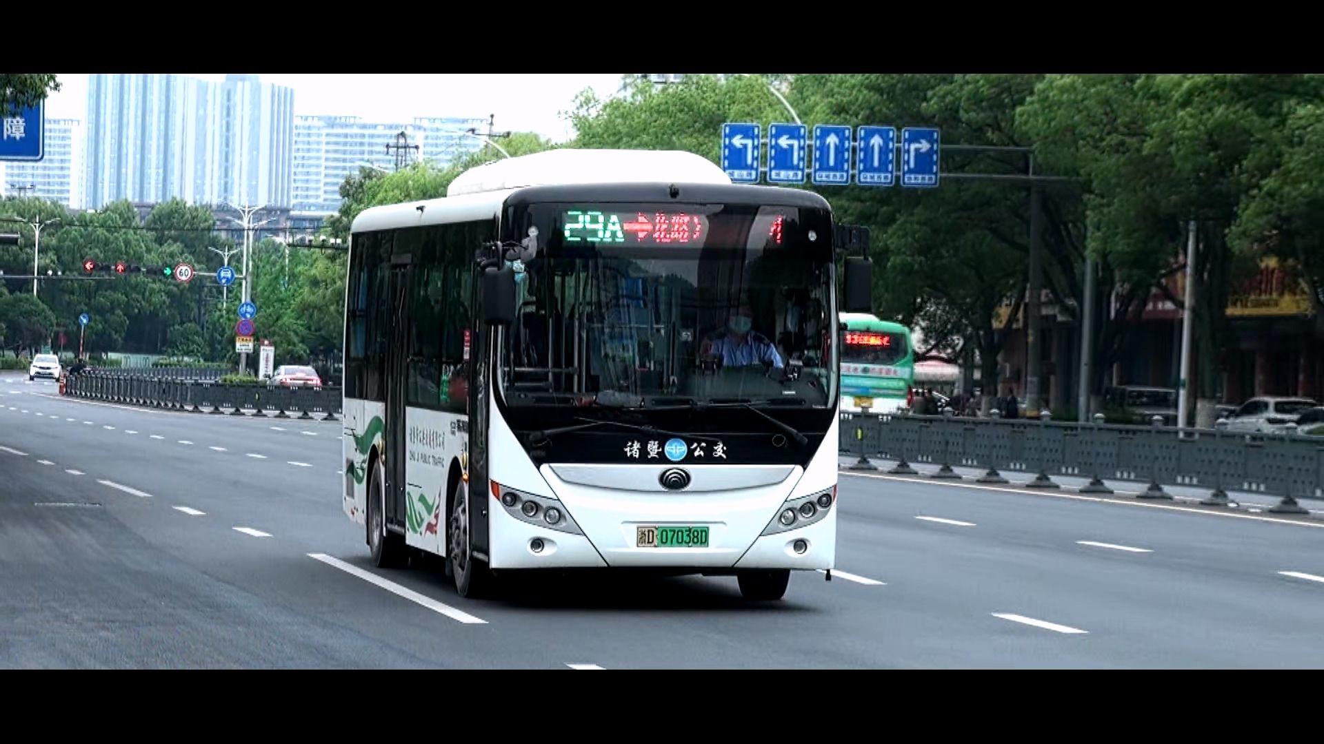 浙江诸暨公交 29a路 浙d07038d