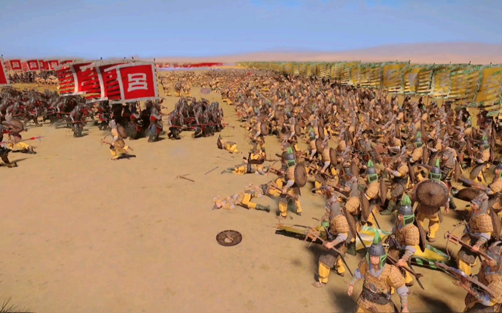 三国全面战争:陷阵营对战无当飞军,哪个更强?