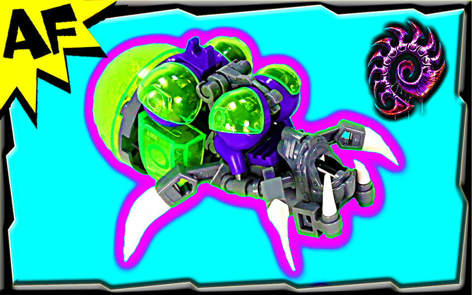 星际2毒爆虫乐高moc