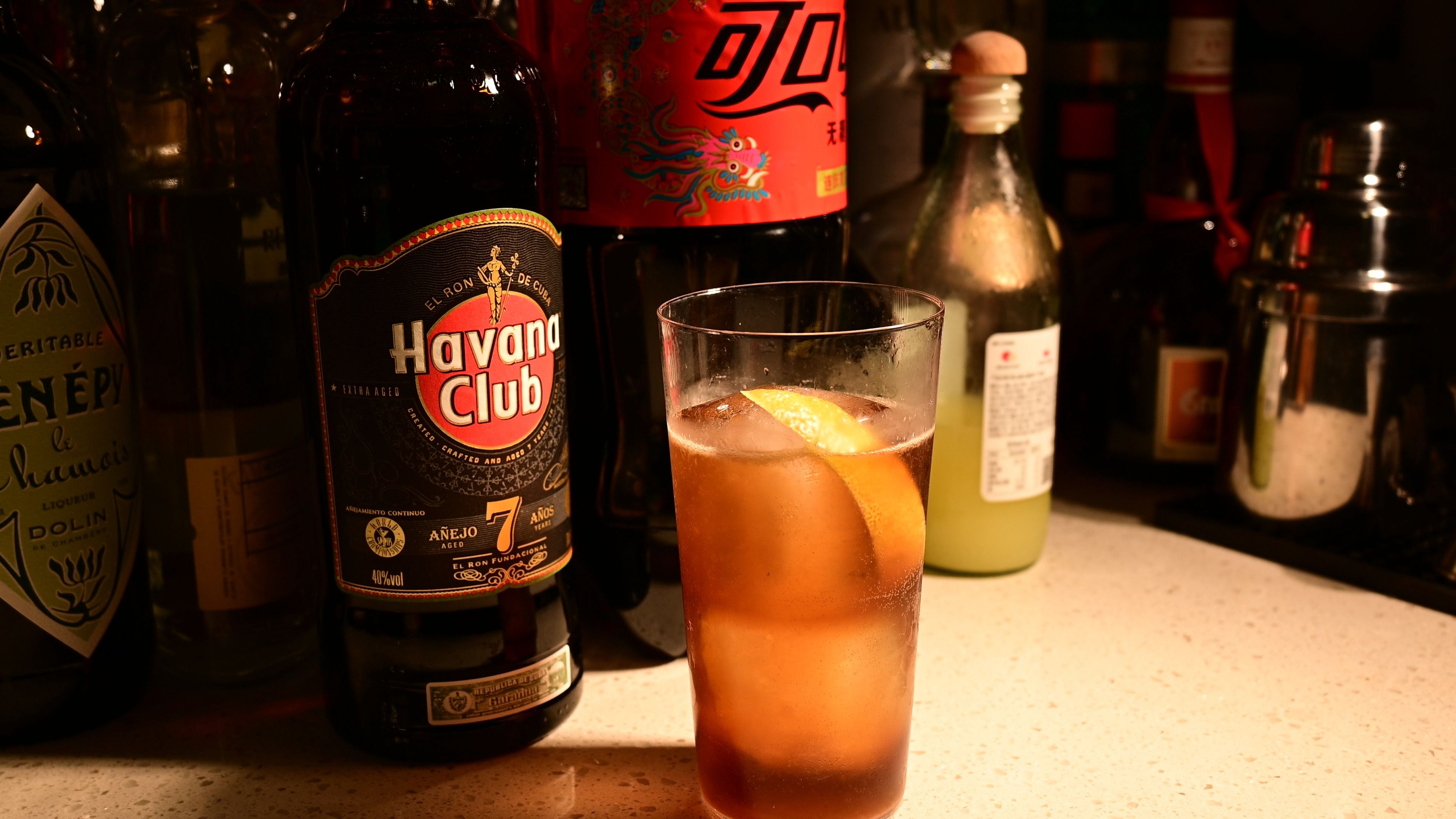 【经典调酒】自由古巴(Cuba Libre)| 鸡尾酒 | 酒吧 | 调酒师哔哩哔哩bilibili