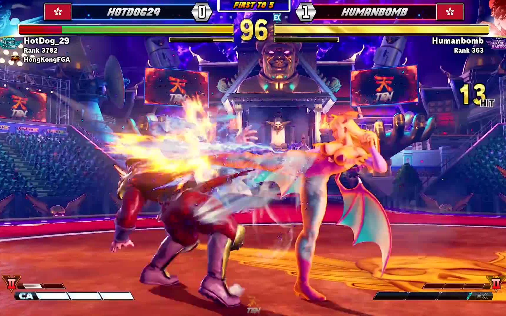 谁是香港最强humanbomb春丽vshotdog29拜森78抢五