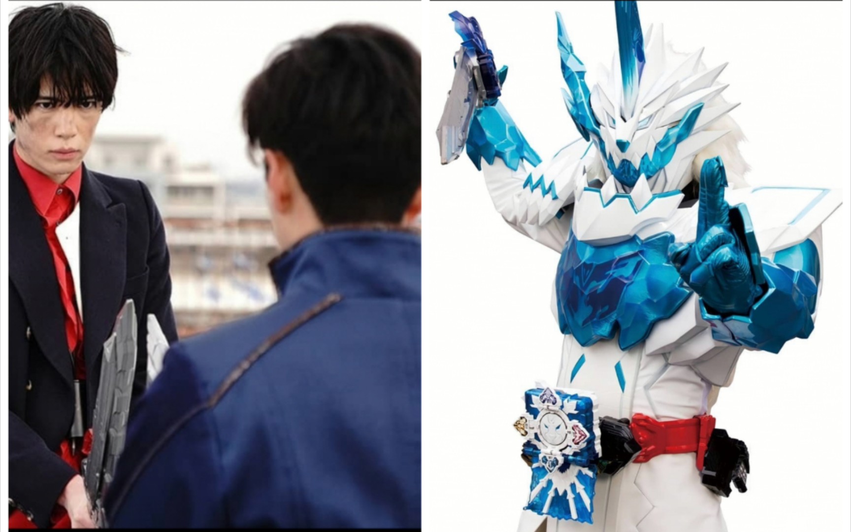 【假面骑士圣刃】31话:救出芽依,久违骑士踢 32话:冰兽降临!