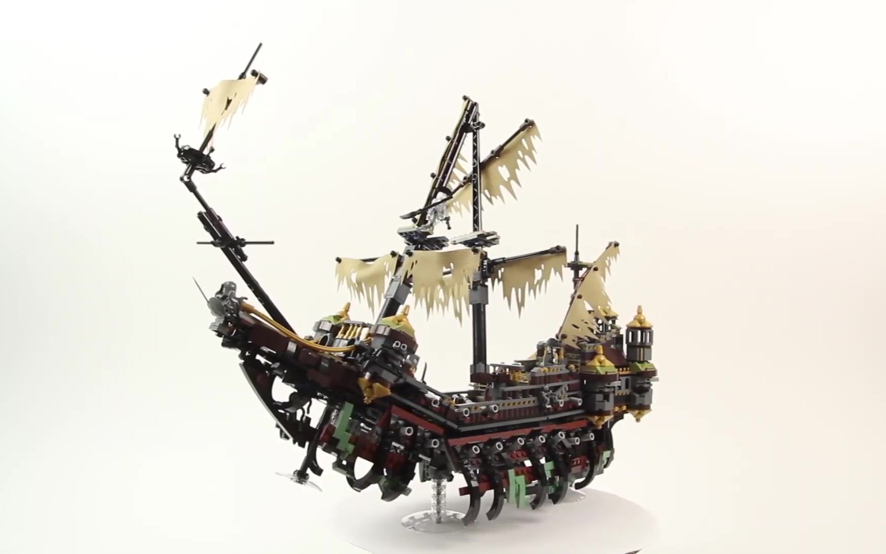 [brick builder] 乐高速拼 71042 沉默玛丽号 [加勒比海盗]_哔哩哔哩