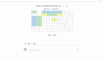 最长回文子串 - 动态规划 Longest Palindromic Substring - Dynamic Programming