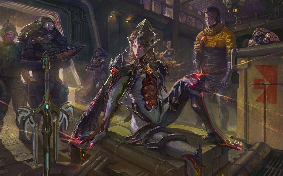 【warframe】摸摸摸, 懒人摸鱼必备中二死灵摸尸nekros战甲配色和饰品