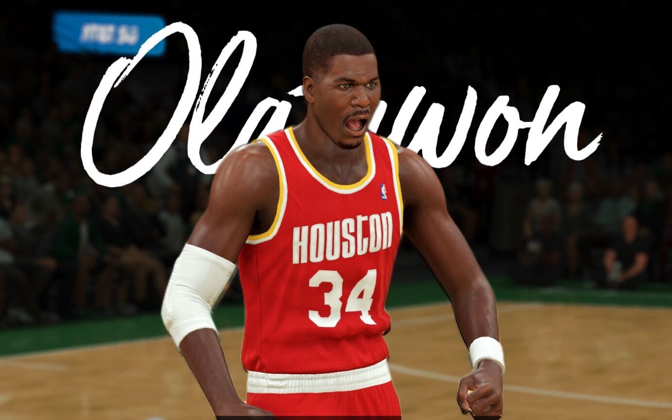 【2kol2】大梦来袭!用哈基姆·奥拉朱旺(94)抓帽有多爽?_nba2kol2