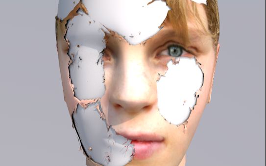 利用c4d 一个简单语言制作酷炫的皮肤撕裂效果