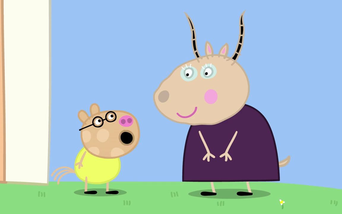 小猪佩奇第五季:羚羊夫人来上课,学生们给她带来了惊喜