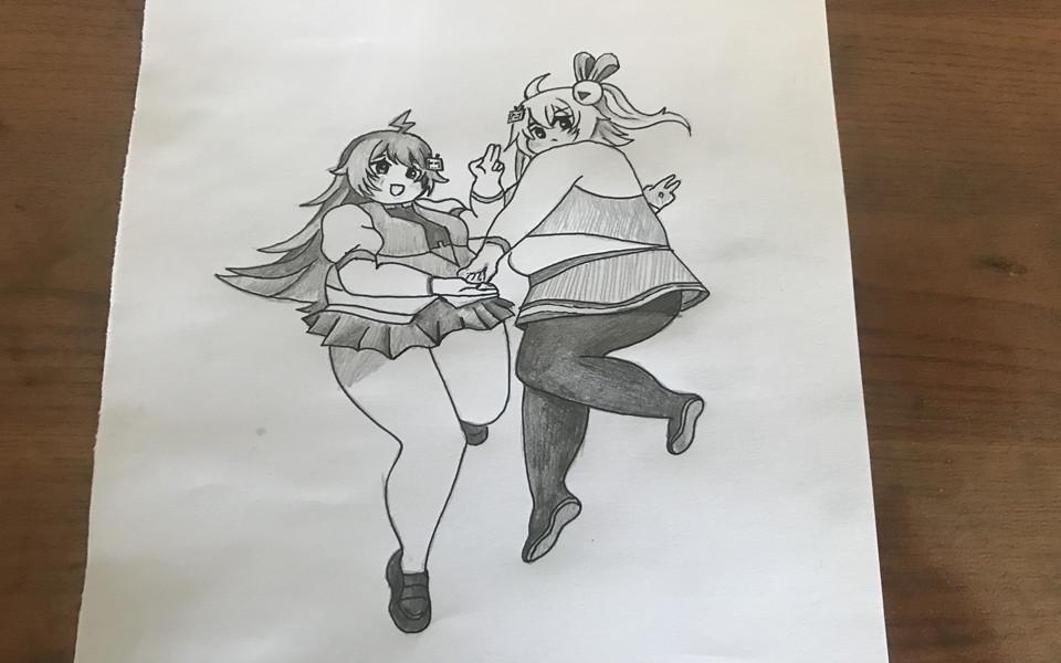 2233娘【绘画过程】肥美版!爱了爱了i了73了_哔哩哔哩_bilibili