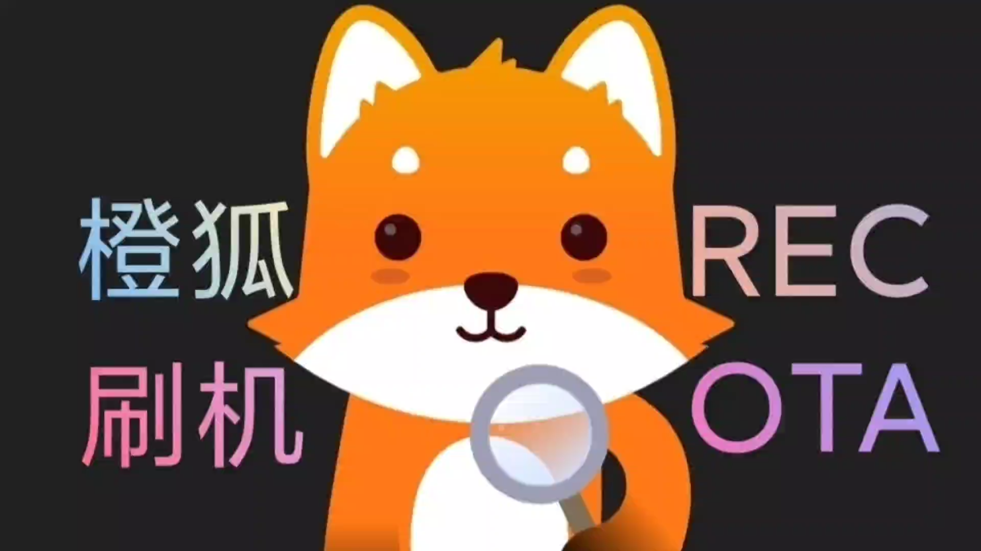 【手机改造计划】橙狐REC (上)- 搞机玩的好,单身跑不了,刷入教程
