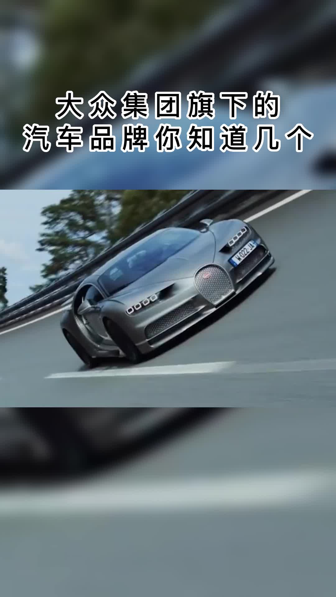 大众集团旗下的汽车品牌你知道几个!哔哩哔哩bilibili