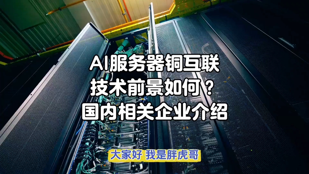 AI服务器铜互联技术前景如何?国内相关企业介绍#AI#英伟达#服务器#铜互联 #dac #aec