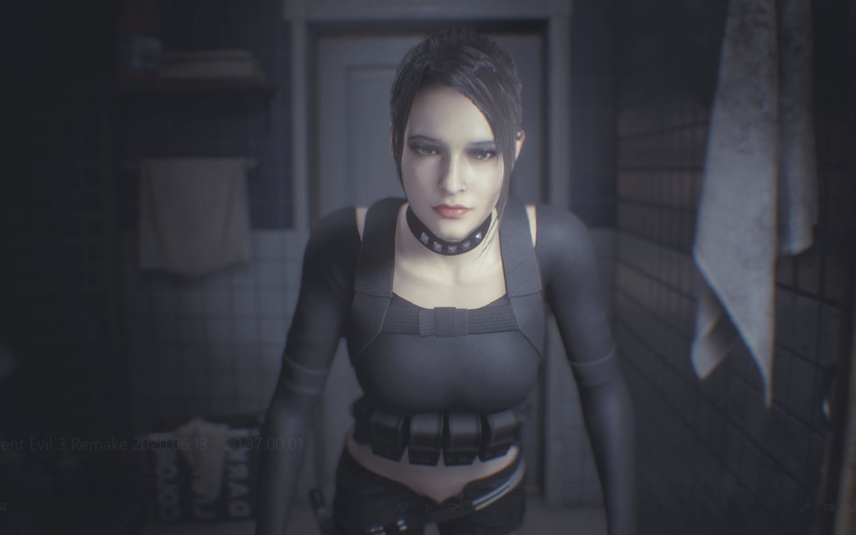 《生化危机3重制版》吉尔安布雷拉战术服(去帽子)_哔哩哔哩 (゜-゜)つ