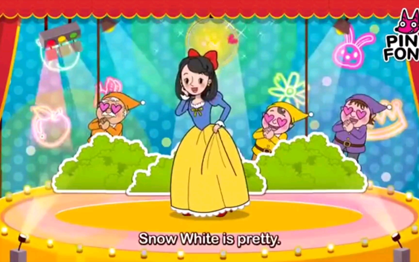 [图]Snow White and the Seven Dwarves Fairy Tales Musical PINKFONG Story Time