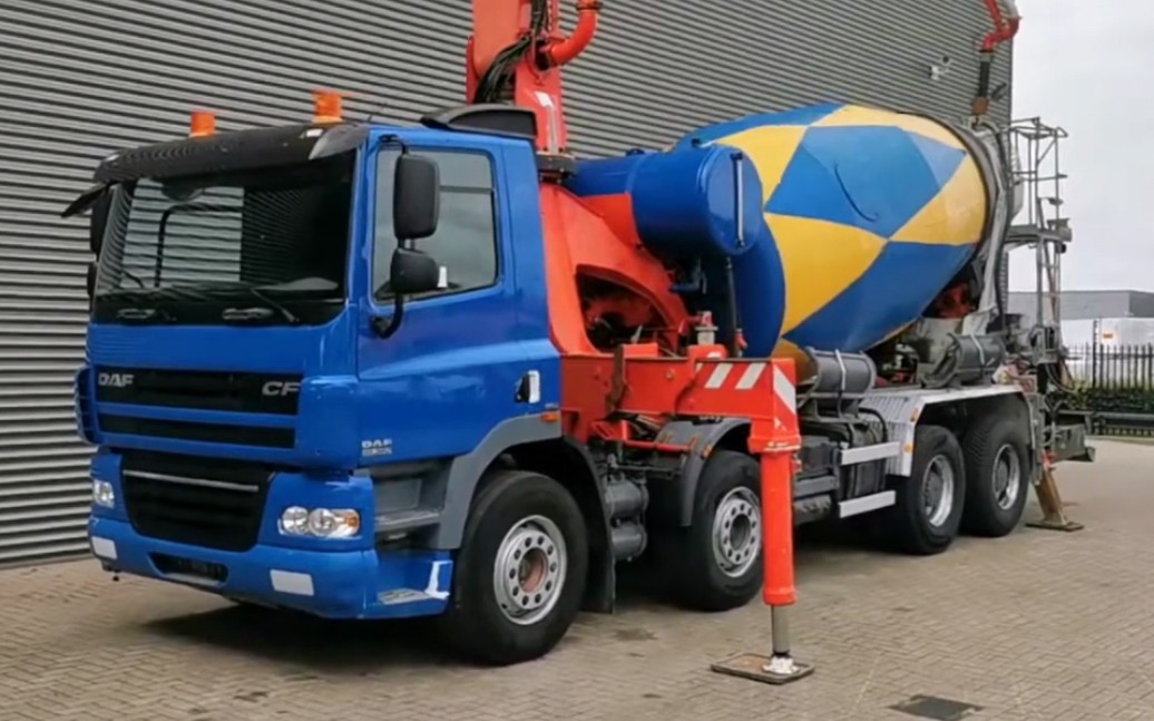 达夫cf 85.360搅拌泵送一体车