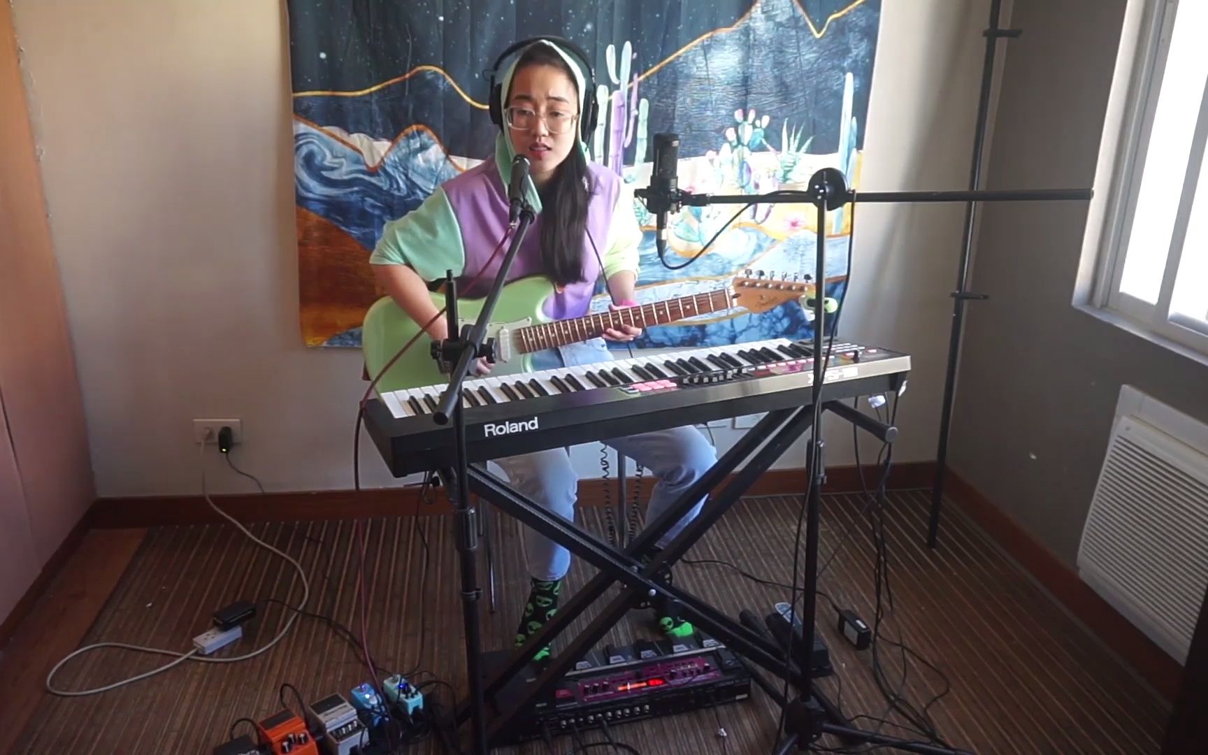 余菲电子风翻唱sweetdispositionthetempertraploopcover