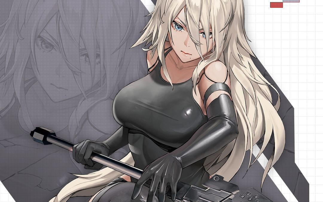 nikkex尼尔联动角色a2 立绘展示(日语 英语)