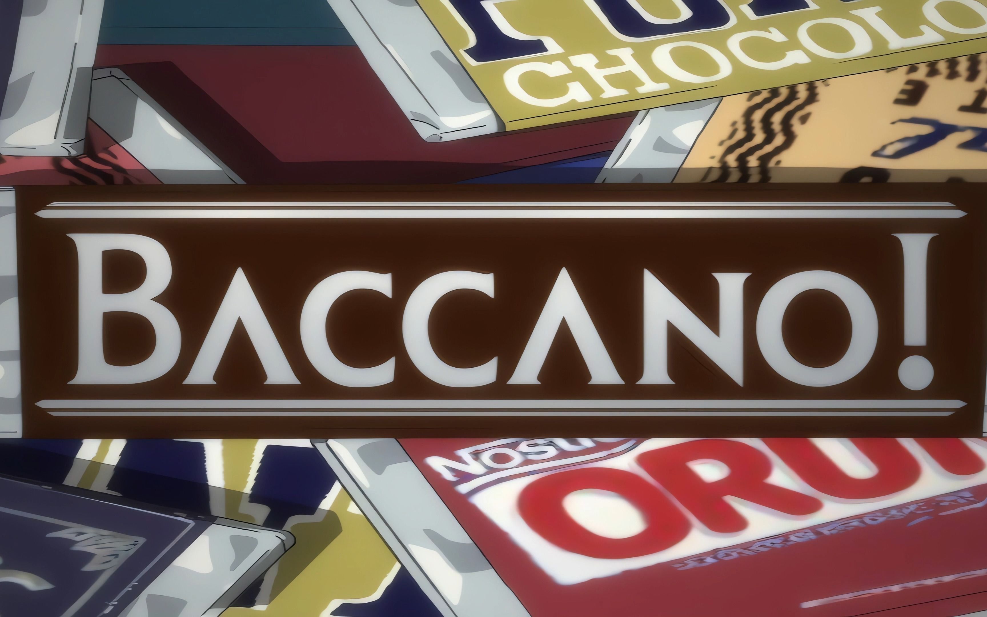 【4k超高清】永生之酒 baccano ncop guns & roses (paradise lunch)