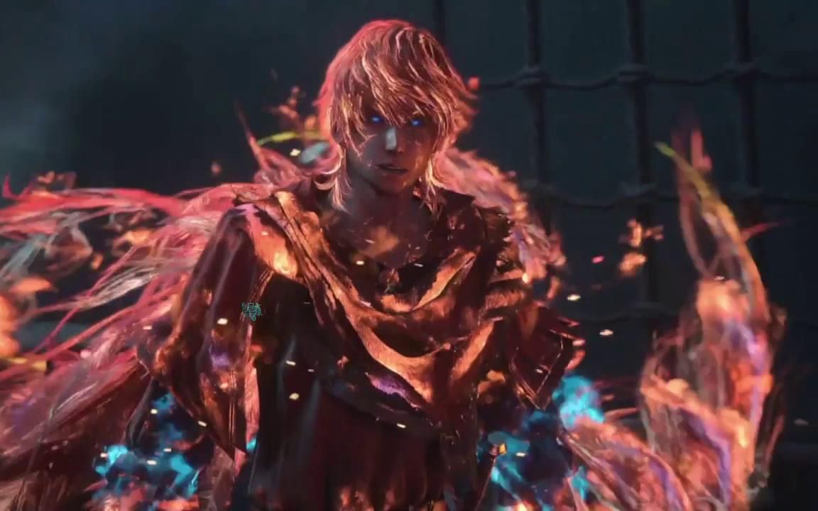 好帅 弟弟变显化形态和巴拿巴斯战斗 最终幻想16