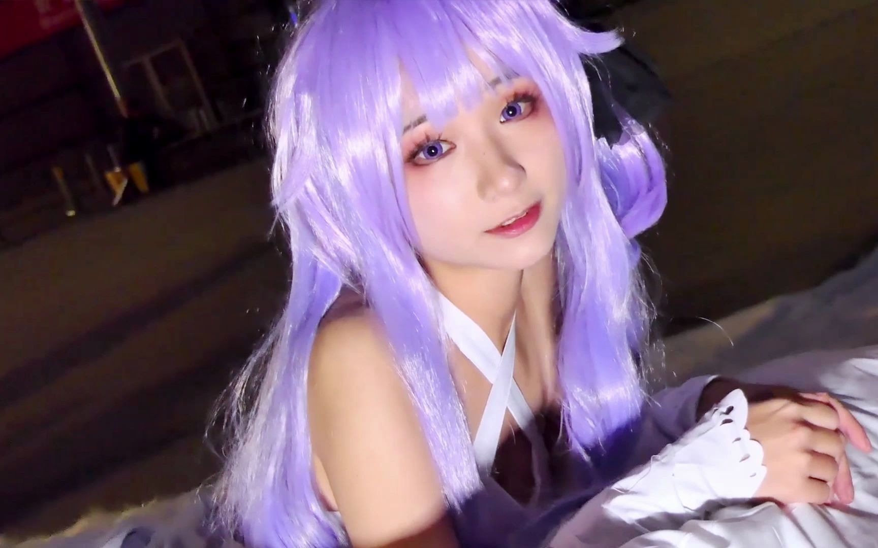 让摄影们疯狂的小姐姐到底有多可爱#花布凉凉 (碧蓝航线独角兽)_哔哩