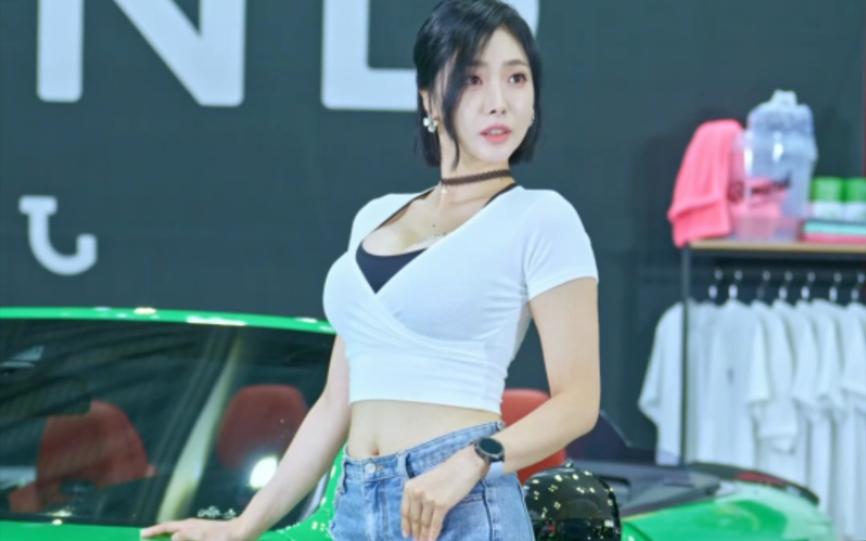 [图]220917 Bound首尔南素拉（Nam sora）4-自动沙龙周刊（Auto Salon Week）直拍Racing Model FanCam