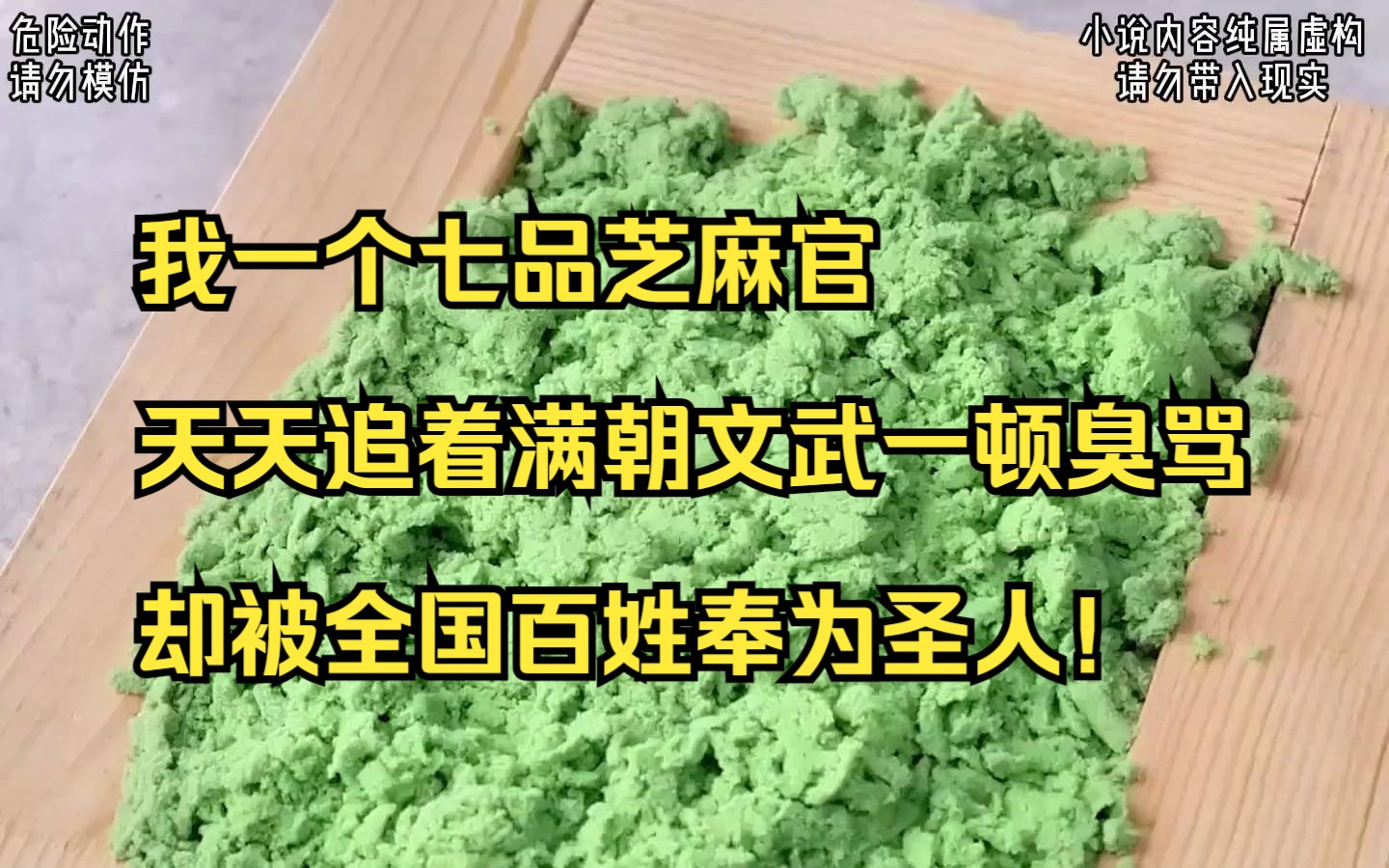 【小说】我一个七品芝麻官,天天追着满朝文武一顿臭骂,却被全国百姓奉为圣人!哔哩哔哩bilibili