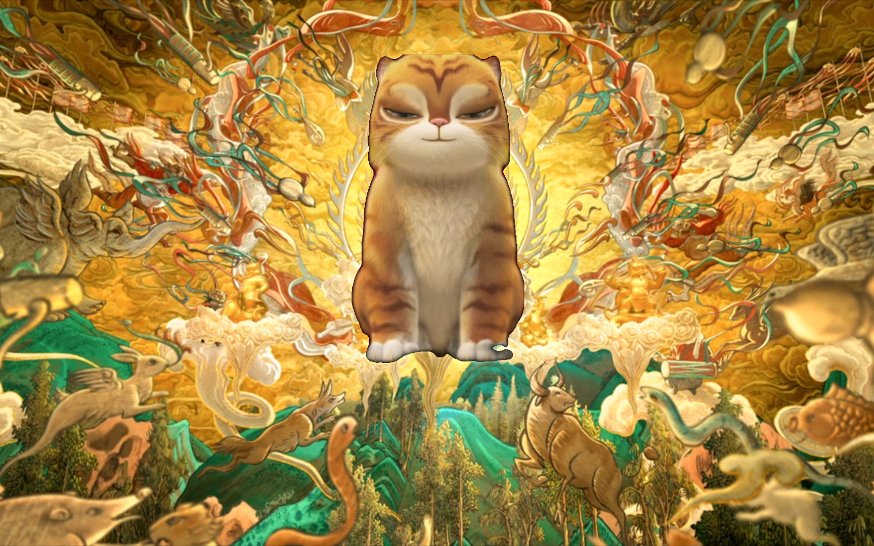 【春节档动画电影】《黄貔:天降财神猫》粤语 国语预告