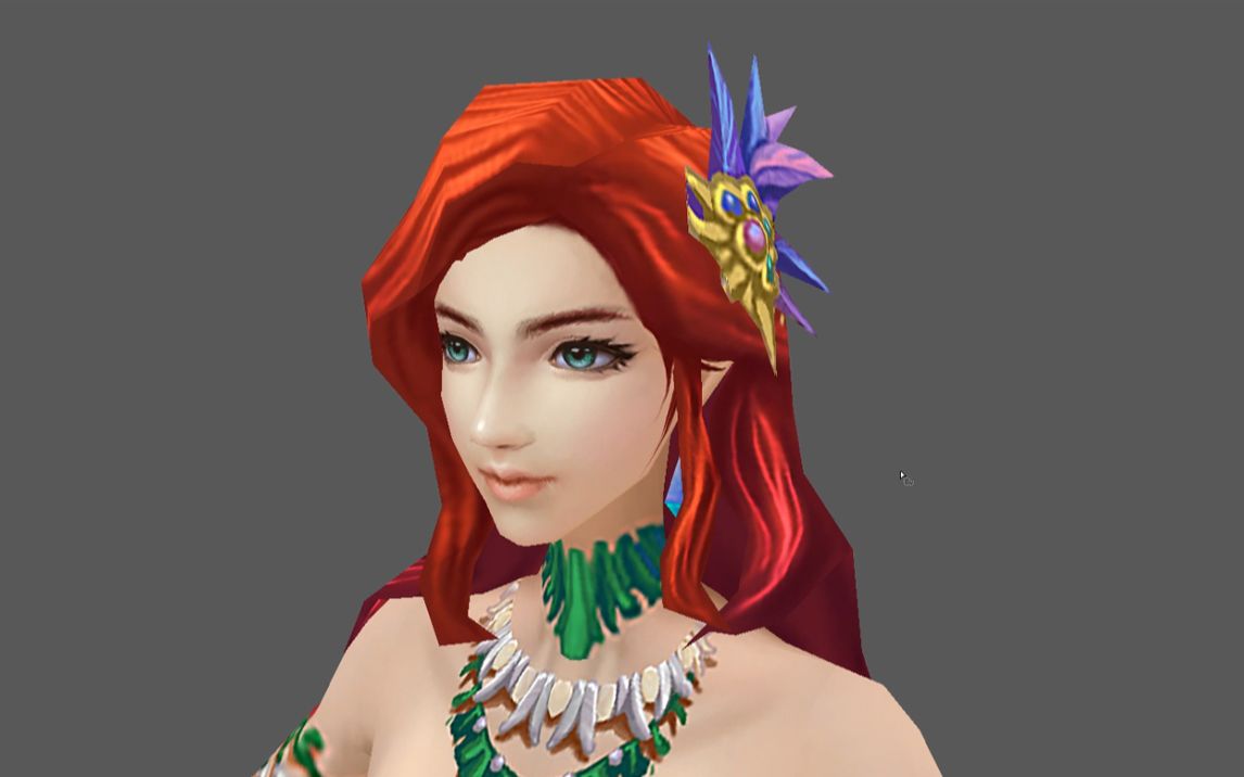 【bodypaint3d教程】人鱼公主贴图绘制教程.3d建模基础教程