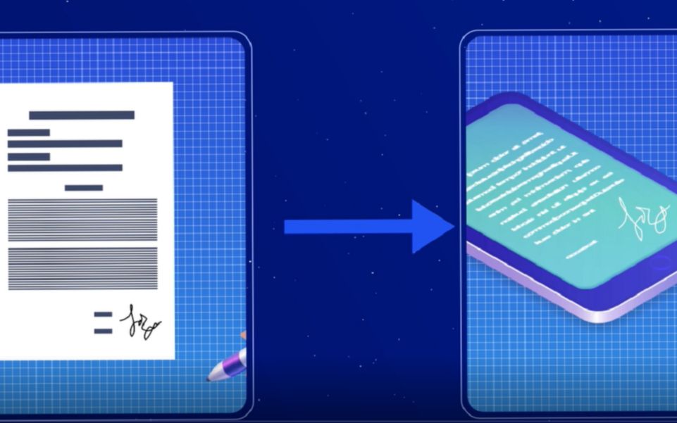 纸质合同如何变成电子合同?电子合同如何手写原笔迹签名?哔哩哔哩bilibili