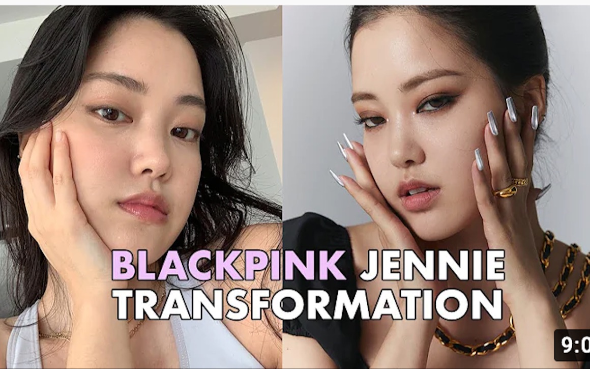 (英字)7815【michelle choi】嘗試成為blackpink成員jennie的一天