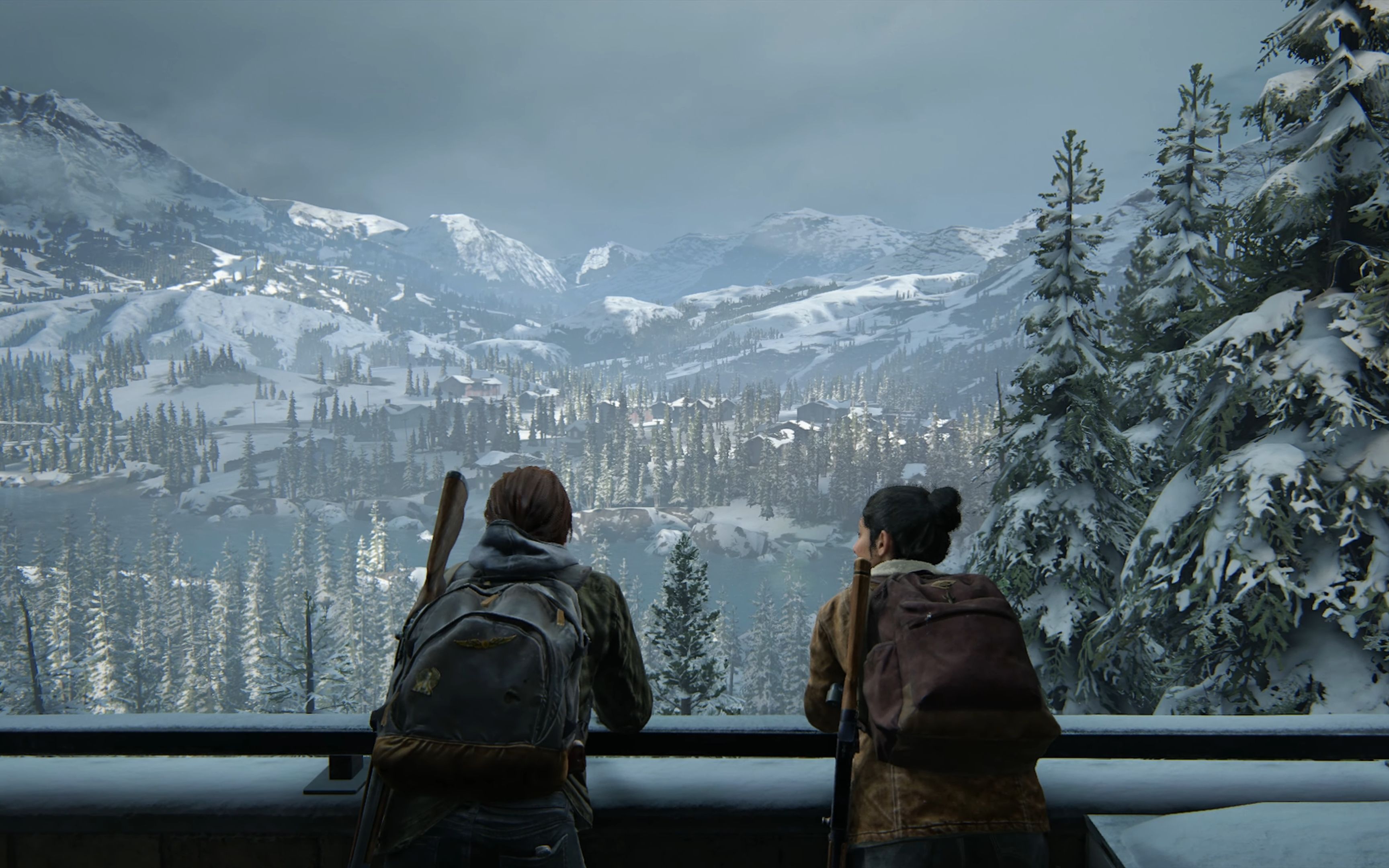 【最后生还者2】爆发日 ps官方4k实机演示及开发者访谈 2160p30_哔哩