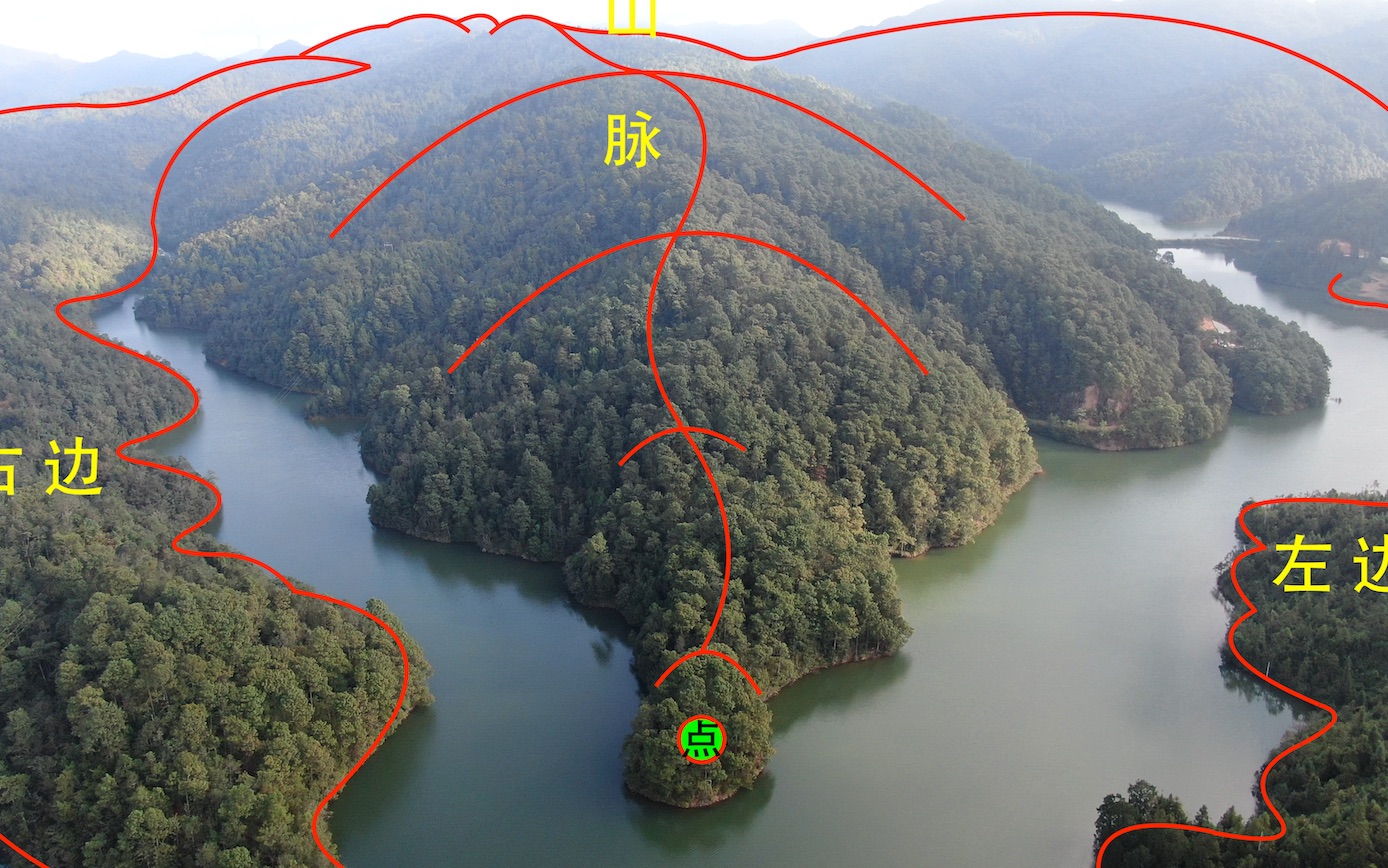 [图]赵一铭湖南寻龙点穴 ，你认为这个地形，好不好，一起说说