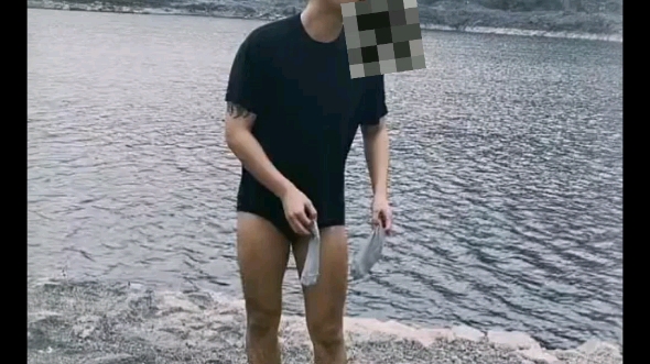 户外野泳 …… |帅哥腹肌胸肌 体育生 男友 健身 型男肌肉 帅气 运动