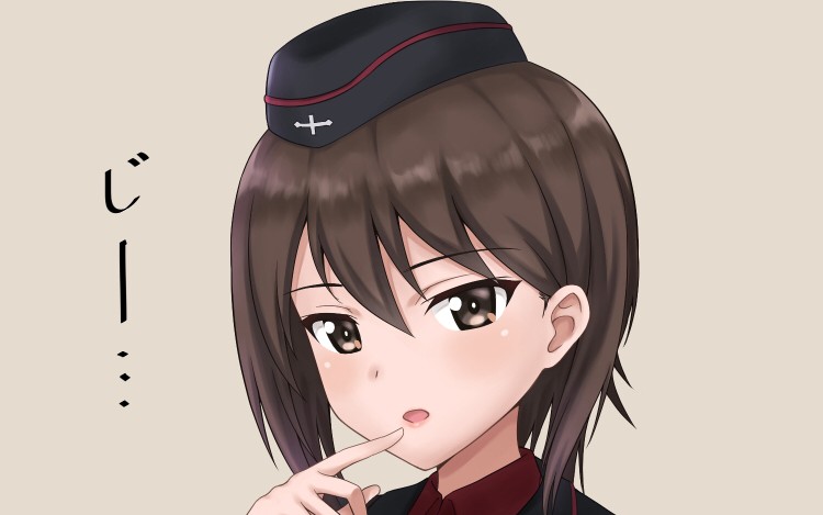 裝甲兵節,西住眞穗開國製戰車,告訴你什麽是西住流