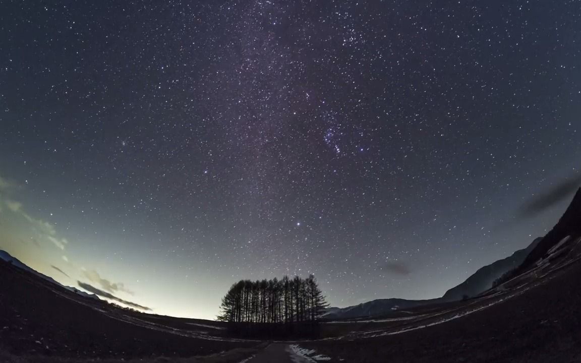 星空夜风景繁星点点哔哩哔哩bilibili