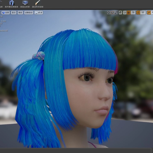 修正iclone digital human shader（数字人类着色）ue4虚幻4桥接发送 