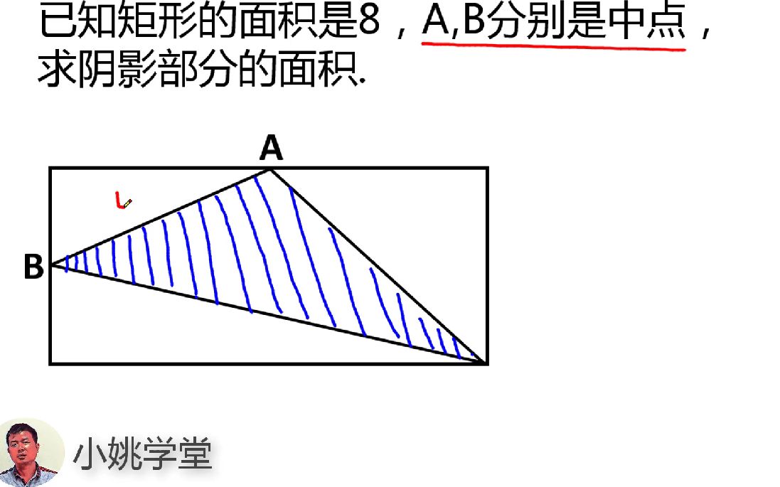 求阴影部分的面积?很经典的数学题,学会了就是送分题!哔哩哔哩bilibili