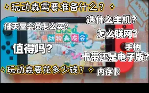 Descargar video: 为了玩动森买Switch值得吗？玩动森之前你必须知道的事