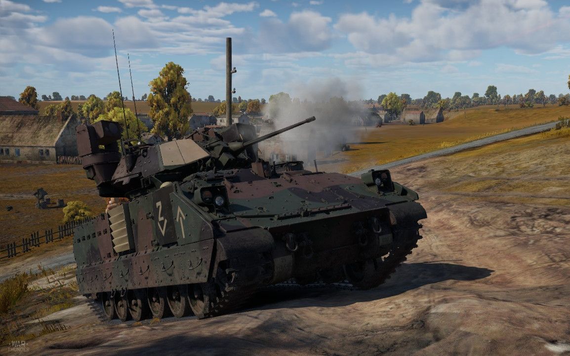 战争雷霆先生你也不想你的爱车被puma欺负吧m3a3布莱德利12杀天神下凡