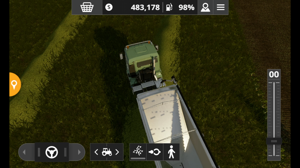 模拟农场20半挂车装载甜菜销售