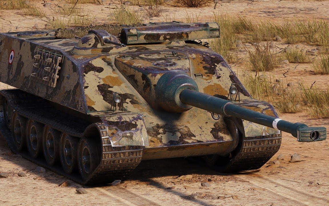 [lacho wot replays] 坦克世界 amx 50 福煦 - 9杀 8千8伤害_哔哩哔哩