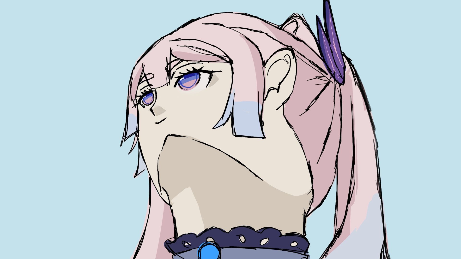 画仰视真的是太简单啦!