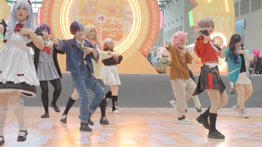 重庆第十届 梦乡动漫展 随机舞蹈 ハッピーシンセサイザ