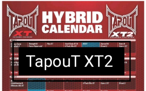 Tapout Xt2 Workout Calendar Pdf | EOUA Blog