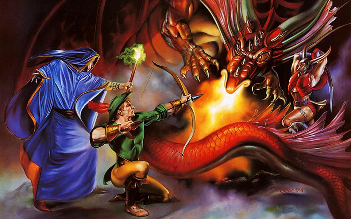 街机龙中之王(龙王战士)小妖精elf一命通关_哔哩哔哩 (゜-゜)つロ