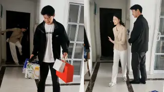 Скачать видео: 20岁儿子带女朋友回家玩，妈妈嘴角乐开了花，小细节引网友爆赞