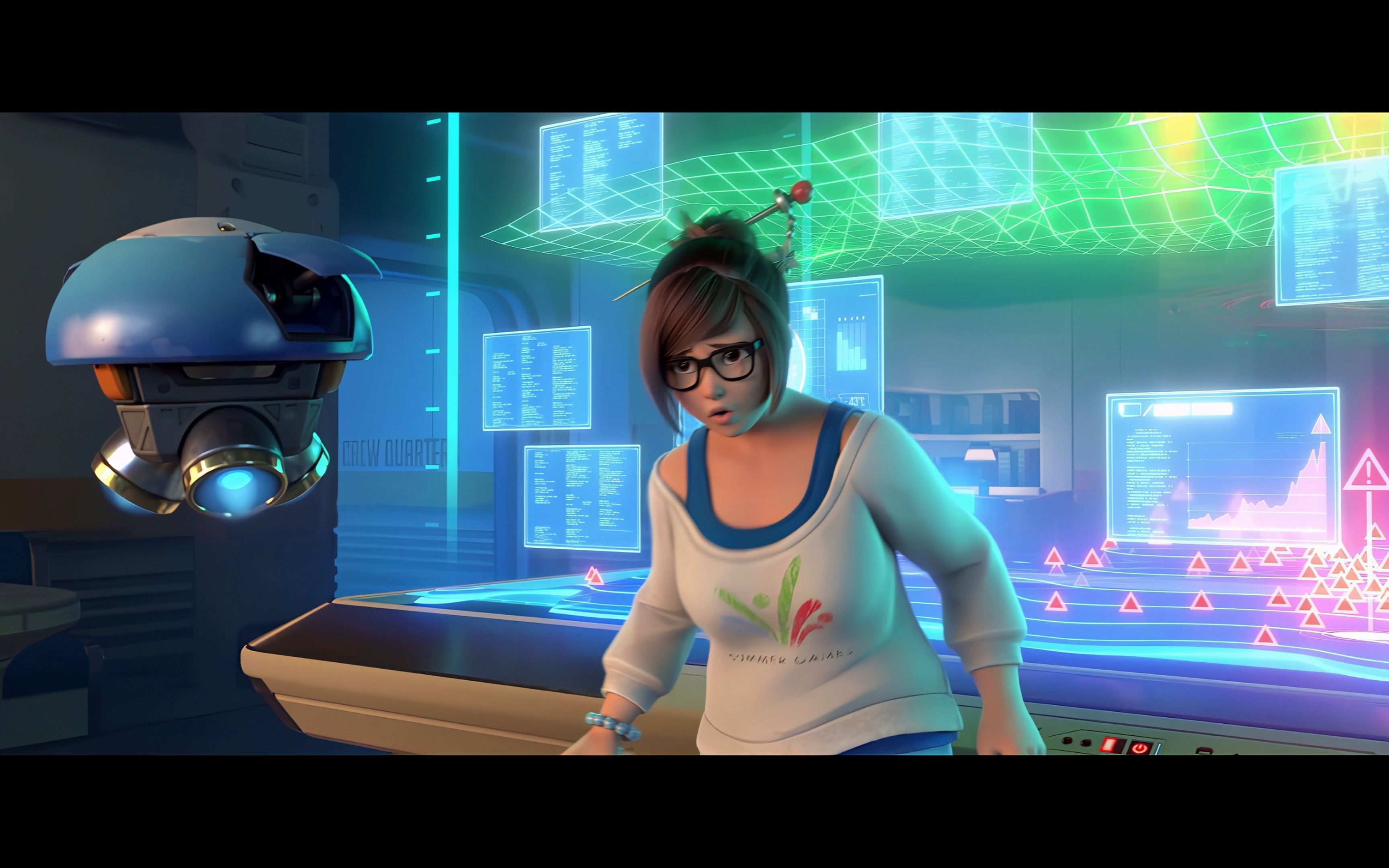 【4k 60帧 合集】《守望先锋:我们出发吧》ai增强画质 守望先锋cg全