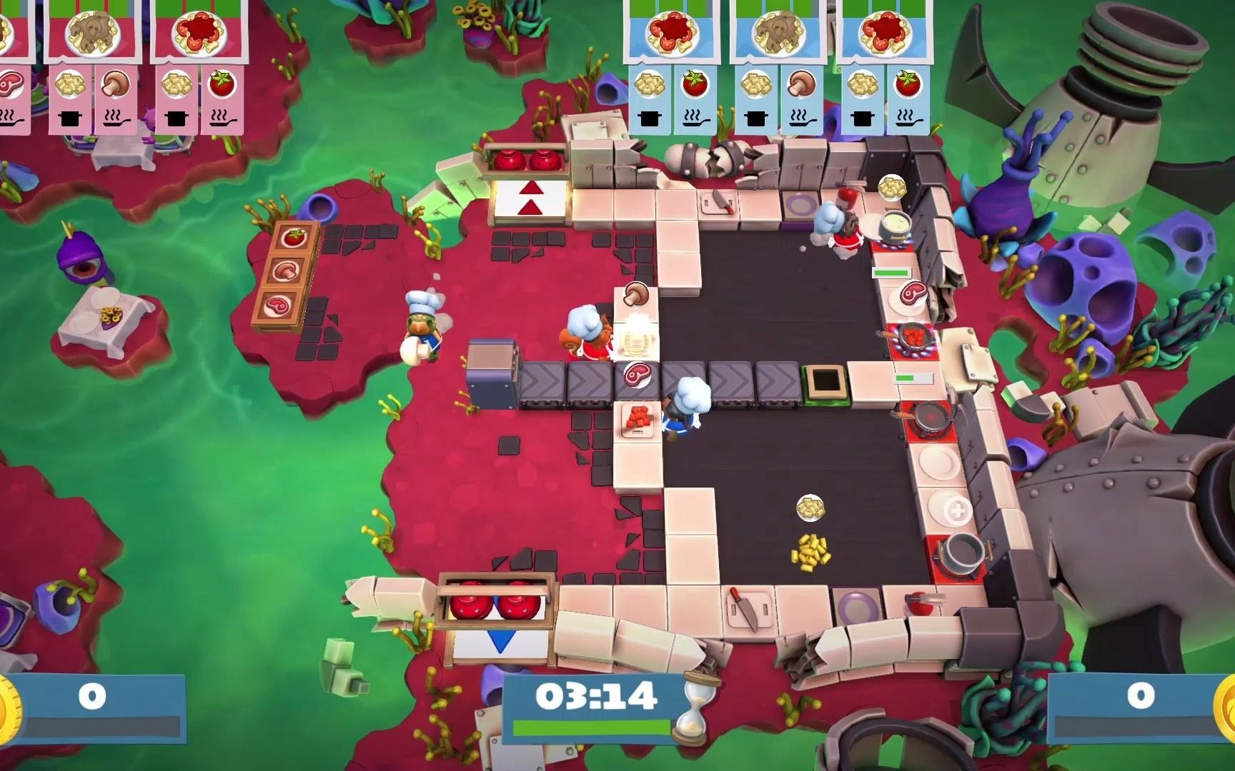 【overcooked2】偷菜机器